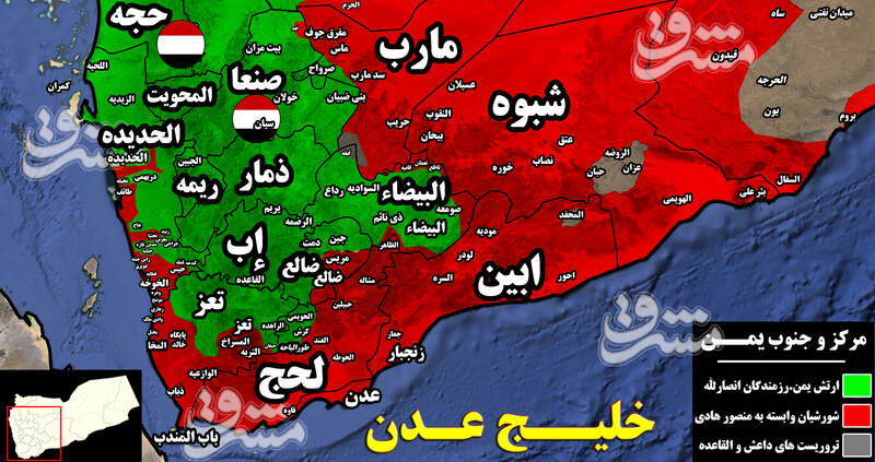 دفع حملات سنگین مزدوران سعودی+ نقشه میدانی و عکس