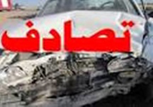 هفت مصدوم در اثر برخورد دو خودرو