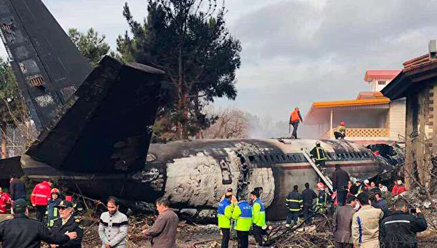 پیام تسلیت استاندار همدان در پی حادثه تلخ سقوط هواپیما ٧٠٧ ارتش