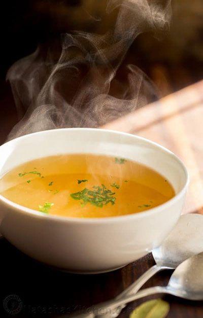 طرز تهیه استاک مرغ با سه روش متفاوت