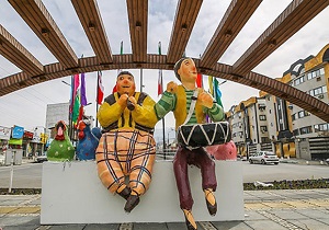 المان های نوروزی بیرجند زنده می شوند