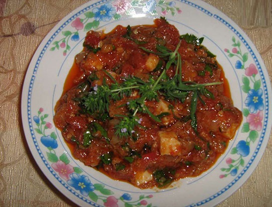 دستور تهیه خورشت گوجه فرنگی