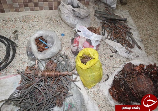 انهدام باند ۶ نفره سارقان کابل و سیم برق در دشت آزادگان