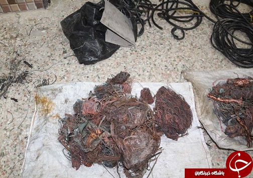 انهدام باند ۶ نفره سارقان کابل و سیم برق در دشت آزادگان