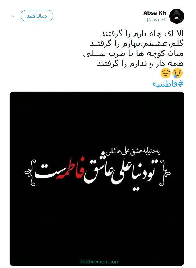 تسلیت کاربران در آستانه ایام شهادت حضرت صدیقه طاهره(س) +تصاویر
