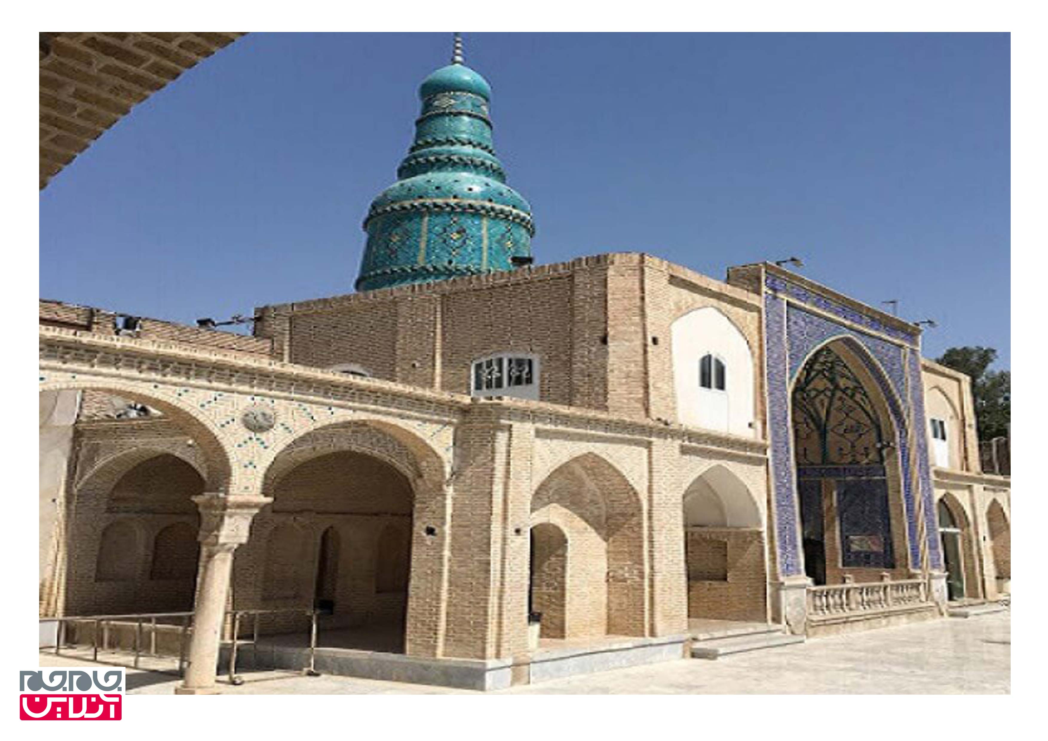 گنبد عجیب یک امام زاده +تصاویر
