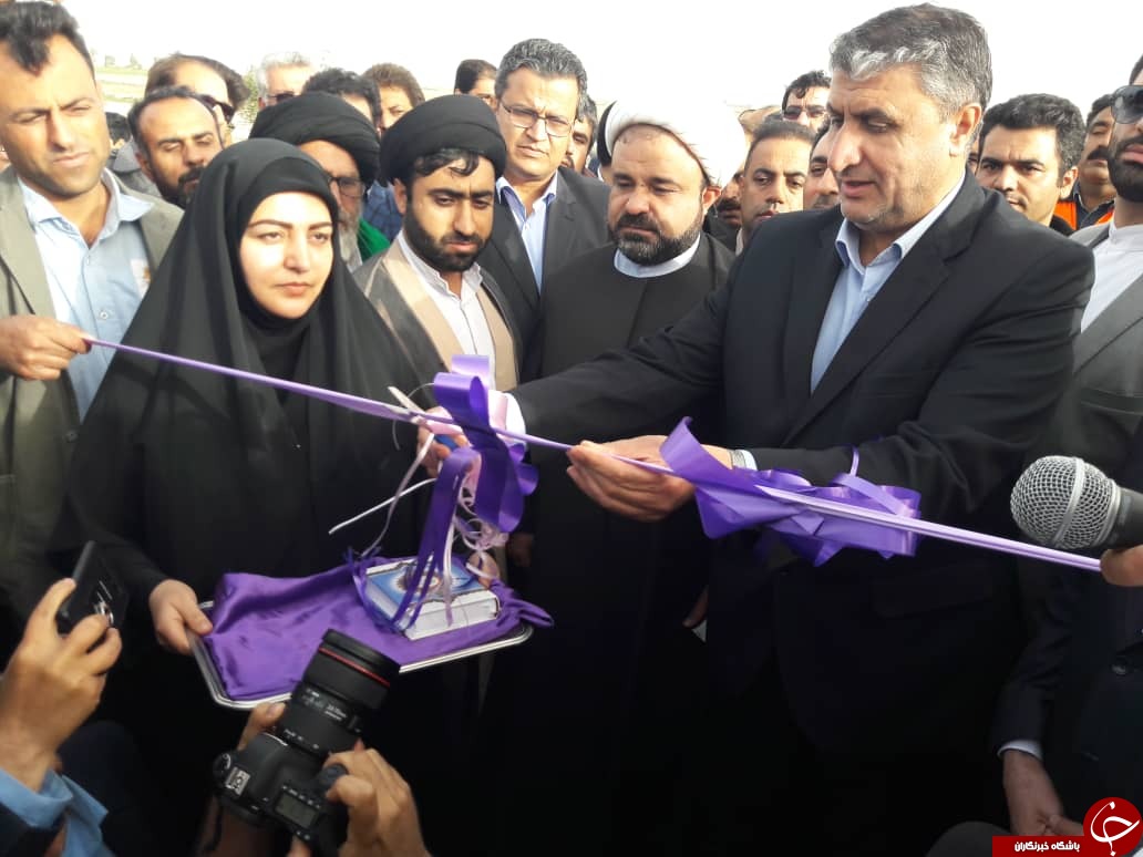 افتتاح بزرگراه گناوه-دیلم با حضور وزیر راه و شهرسازی