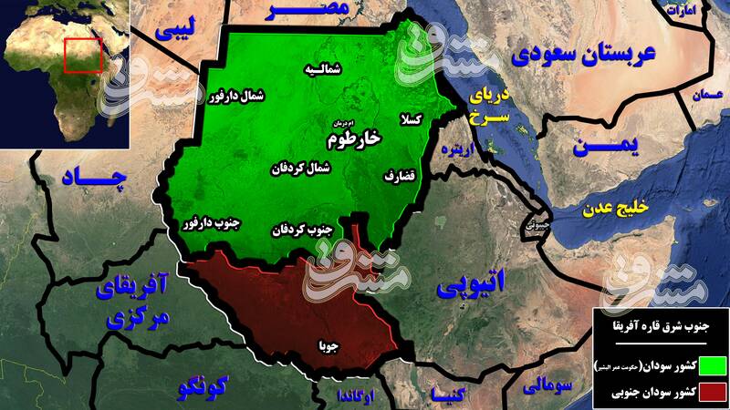 عمرالبشیر: قدرت را به ارتش واگذار می&zwnj;کنم/ کشاندن مردم به خیابان&zwnj;ها توطئه است + عکس
