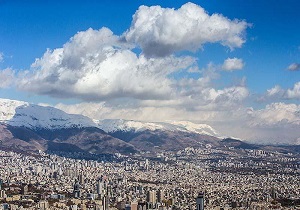شاخص هوای تهران در ۲۸ دی ماه/ هوای تهران پس از بارش برف و باران پاک شد
