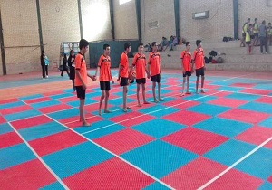 برگزاری مسابقات کبدی دانش آموزی