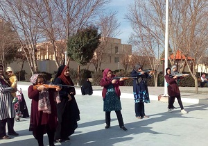 مسابقه تفنگ بادی در شهرستان مهریز برگزار شد