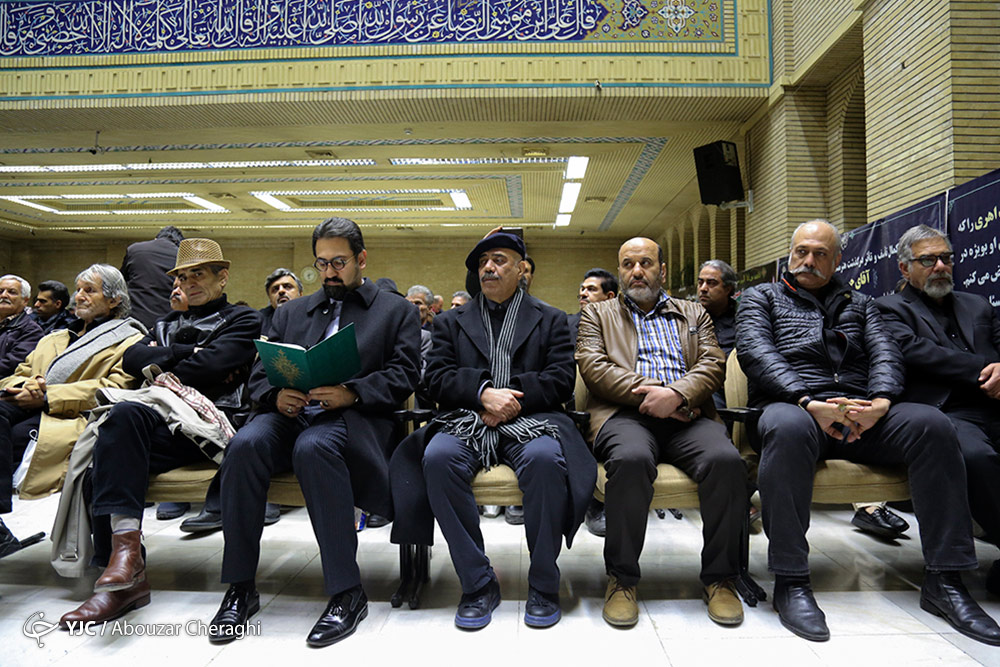 مراسم ترحیم مرحوم حسین محب اهری برگزار شد