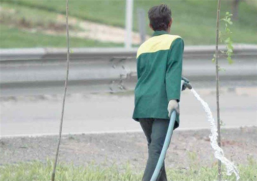 پاس&zwnj;کاری کارگران بین شهرداری و پیمانکار؛ کارگران فضای سبز خرم&zwnj;آباد ۱۰ ماه حقوق نگرفتند