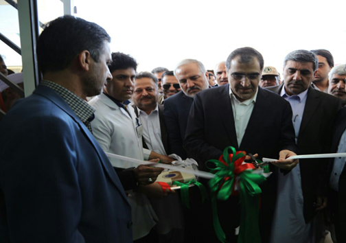 اورژانس جدید خاش با حضور وزیر بهداشت افتتاح شد