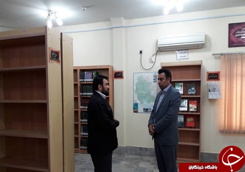 دیدار رئیس شورای شهرستان بندرماهشهر و رئیس اداره کتابخانه های عمومی