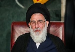 تشییع پیکر آیت الله هاشمی شاهرودی در مصلی امام خمینی(ره) + فیلم