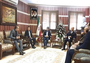 دیدار هیات تجاری جمهوری آذربایجان با استاندار آذربایجان غربی