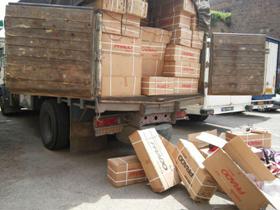 دستگیری ۲۱۵ نفر با بیش از ۲۶ میلیارد کالای قاچاق در آستارا
