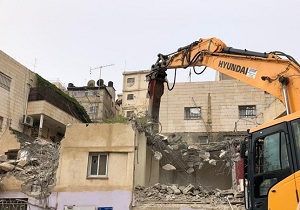 افزایش ۱۰ درصدی تخریب خانه فلسطینی‌ها به وسیله نظامیان صهیونیست در ۲۰۱۸