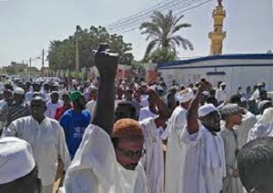 استقرار نیرو‌های پلیس سودان در مناطق مختلف پیش از آغاز اعتراضات جدید