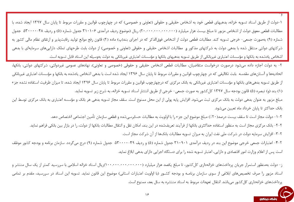مهلت تسویه بدهی بانک&zwnj;ها به بانک مرکزی مشخص شد