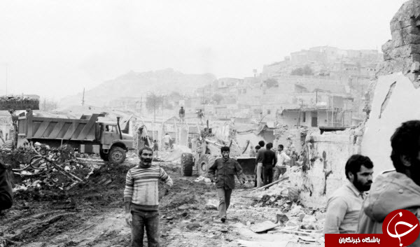 حمله موشکی به شهر مسجد سلیمان در چهارم دی ماه ۱۳۶۲+عکس