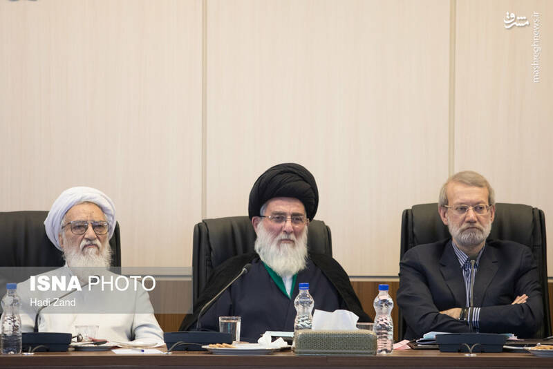 آخرین حضور آیت الله شاهرودی در جلسه مجمع