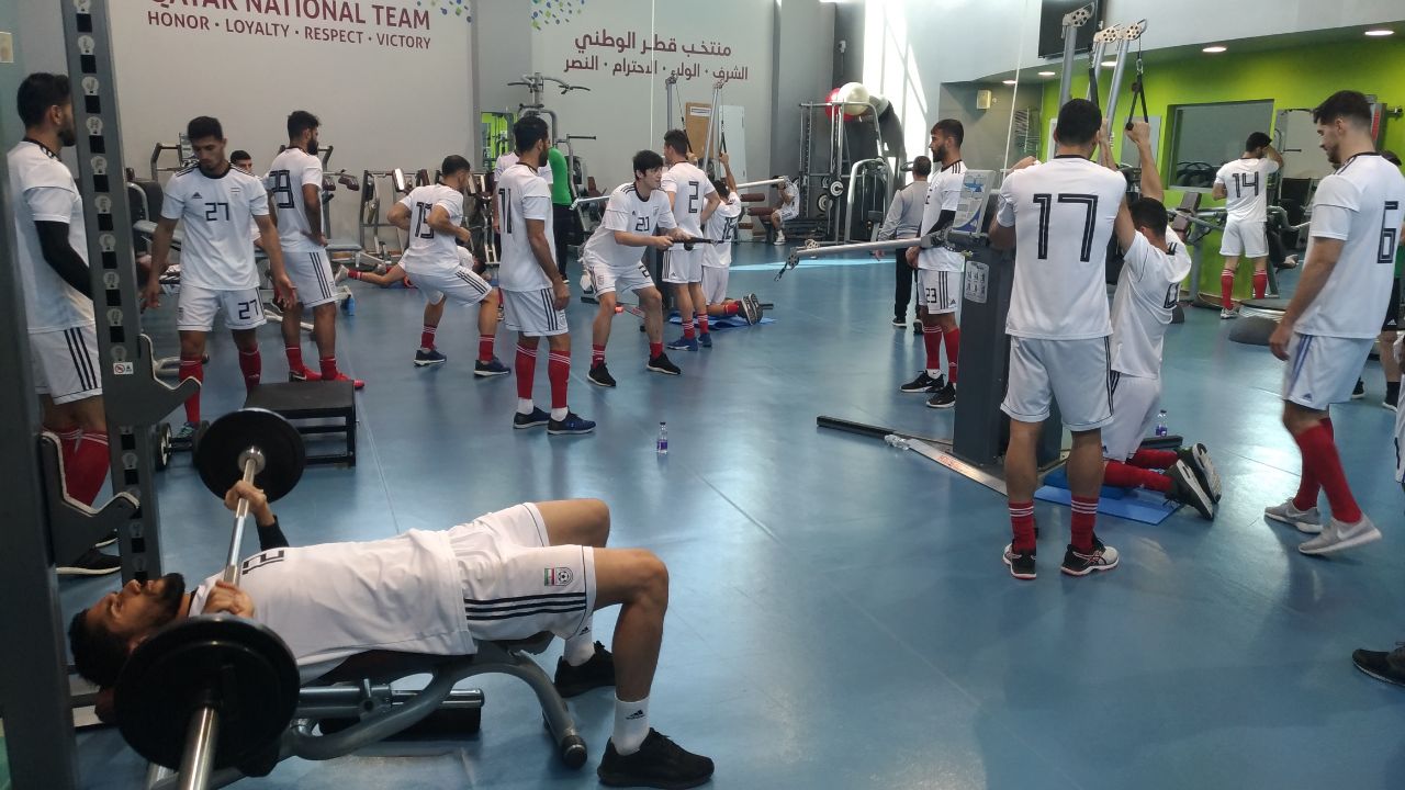 ریکاوری بازیکنان تیم ملی فوتبال