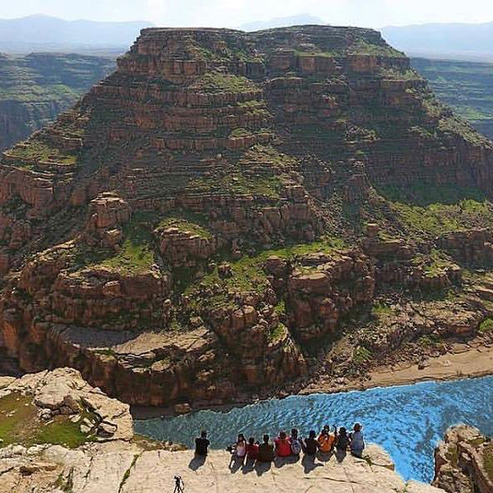 شباهت عجیب دو جاذبه گردشگری ایران و آمریکا!تصاویر