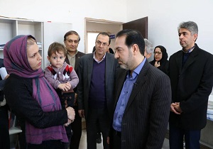 بازدید معاون وزیر بهداشت از مرکز خدمات جامع سلامت استان قزوین