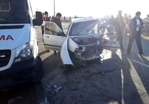 ۹ مصدوم در حادثه رانندگی