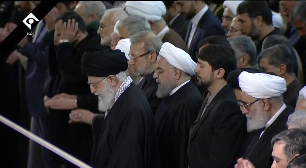 رهبر انقلاب بر پیکر آیت الله هاشمی&zwnj;شاهرودی نماز اقامه کردند/ برگزاری مراسم تشییع پیکر مرحوم آیت&zwnj;الله هاشمی شاهرودی