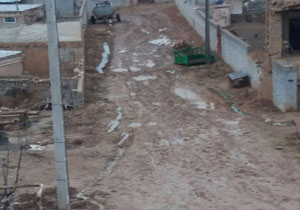نداشتن زیر ساخت استاندارد معابر در روستای بوربور + فیلم