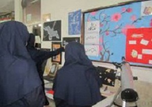 نمایشگاه دست سازه های بانوان سواد آموز شهرستان سمنان