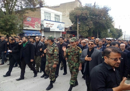 برگزاری آیین گرامیداشت یوم الله ۹ دی در کرمانشاه