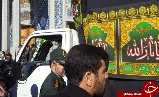 تشیع پیکر آیت الله هاشمی شاهرودی در حرم حضرت معصومه/ پیکر آیت الله هاشمی شاهرودی وارد مسجد امام حسن عسگری قم شد