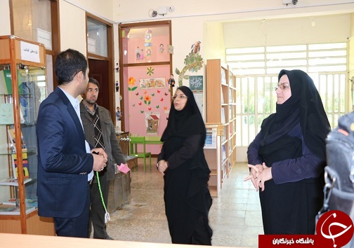 کتابخانه های عمومی اندیکا زیر ذره بین مدیر کل کتابخانه های عمومی خوزستان