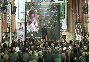 مراسم گرامیداشت ارتحال آیت الله هاشمی شاهرودی در بیرجند