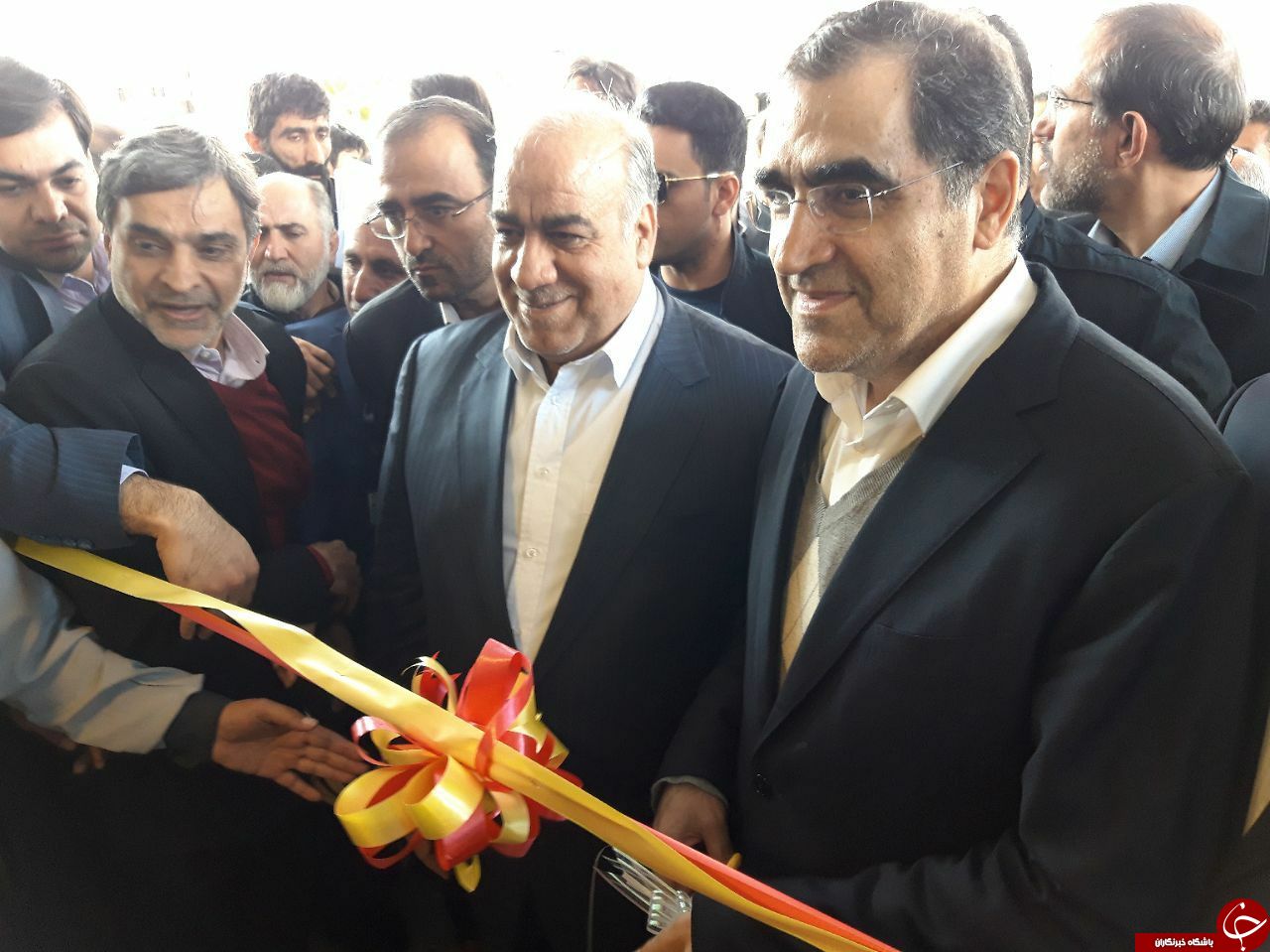 افتتاح بیمارستان شهدای سرپل ذهاب