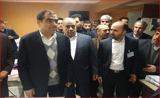 افتتاح فاز نوسازی شده بیمارستان قصر شیرین/حضور پر رنگ خیرین در ساخت مراکز بهداشتی