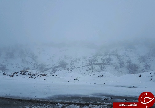 تلاش راهداران برای برف روبی جاده&zwnj;های لرستان + تصاویر