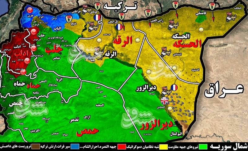 شبه نظامیان کُرد منابع نفتی شرق سوریه را غارت می&zwnj;کنند/ فقر، تنها سهم ساکنان شرق فرات از فروش طلای سیاه + نقشه میدانی