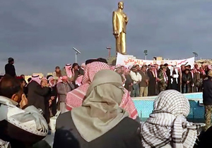 استقبال اهالی دیرالزور از ورود ارتش سوریه به منبج