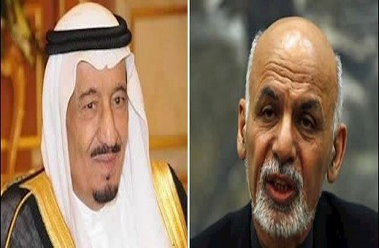 گفتگوی تلفنی ملک سلمان با اشرف غنی