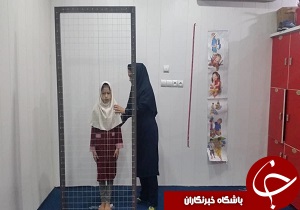 معاینه بیش از ۴۰۰ دانش آموز در پایگاه تندرستی و حرکات اصلاحی