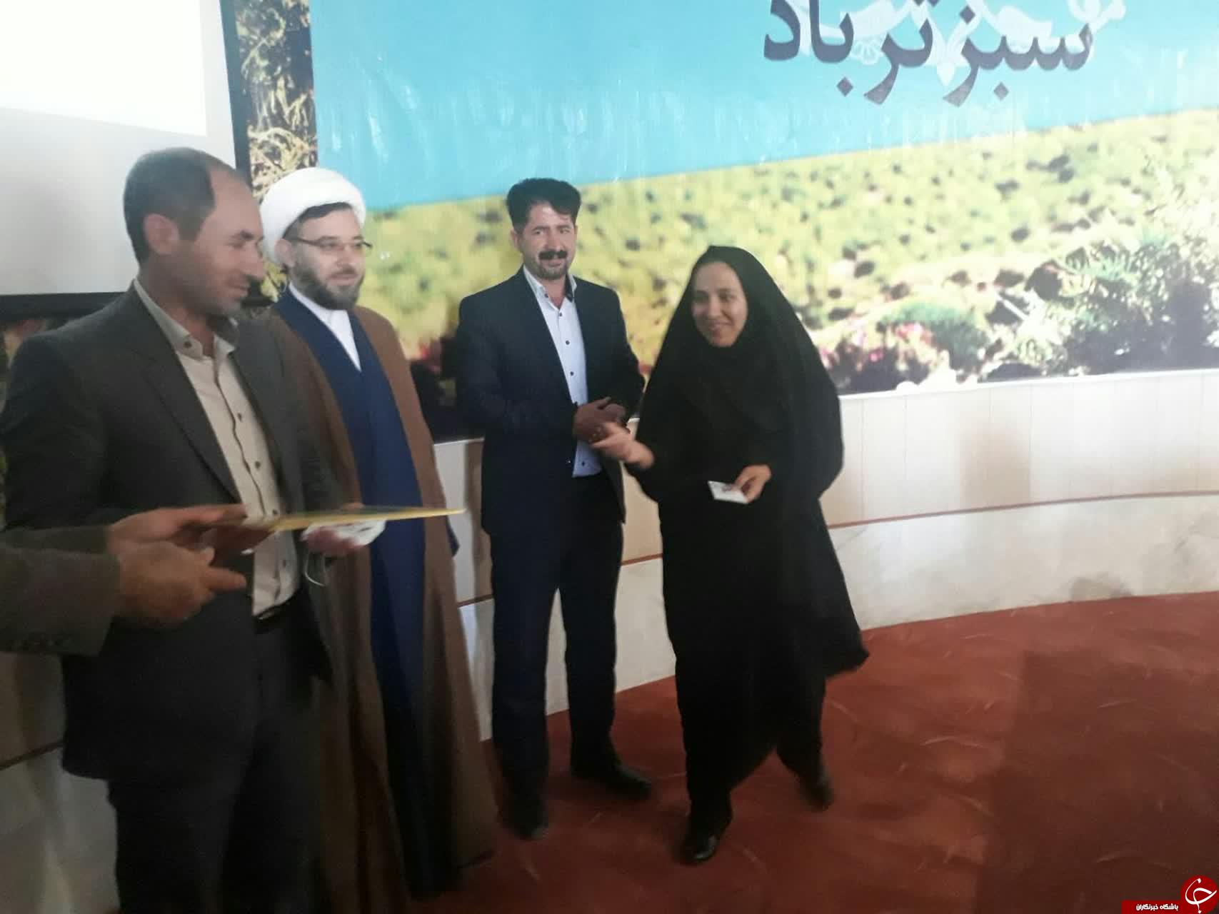 تجلیل از بانوان والیبالیست رابری + تصاویر