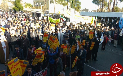 آغاز راهپیمایی ۹ دی در سمنان+تصاویر آغاز راهپیمایی ۹ دی در سمنان+تصاویر