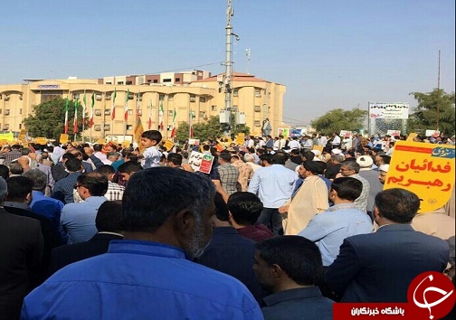 آغاز اجتماع مردمی بزرگداشت حماسه ۹ دی در بندرعباس