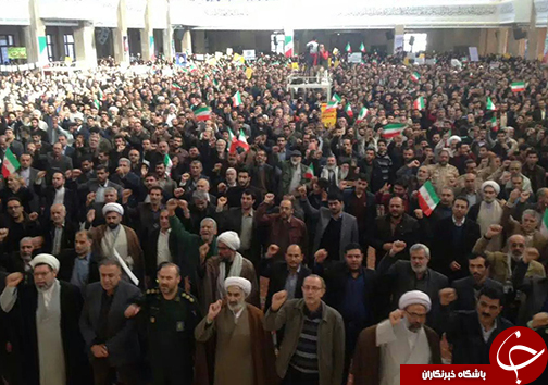 آغاز مراسم گرامیداشت حماسه 9 دی + عکس و فیلم