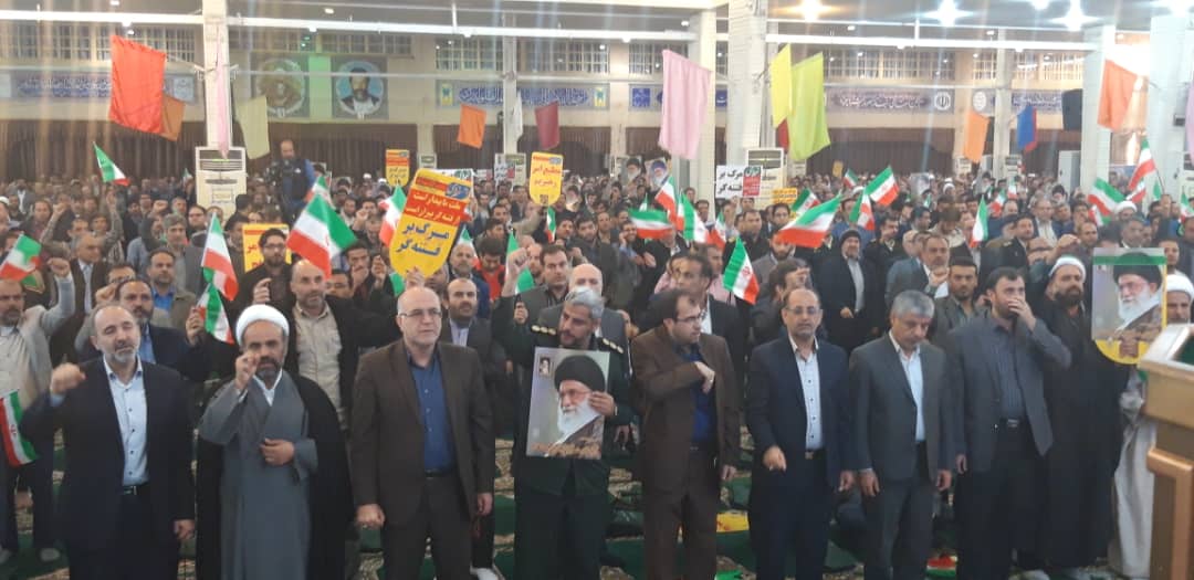 ندای &laquo;مرگ بر فتنه گر و آشوب گر&raquo; در بوشهر طنین افکن شد